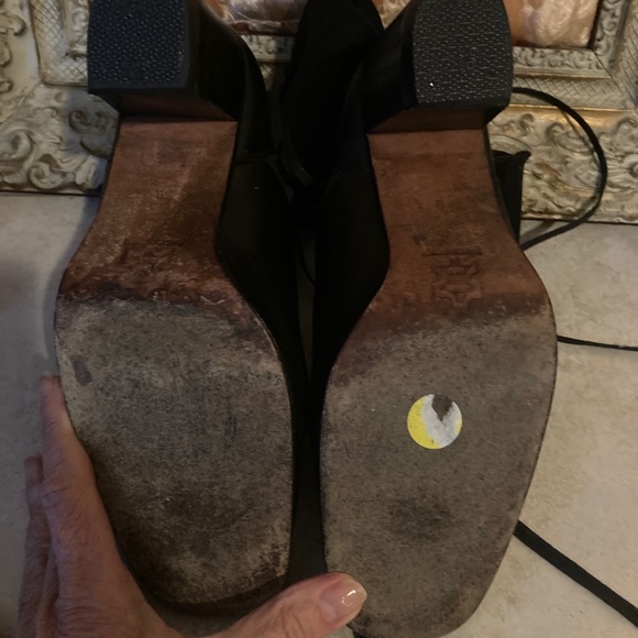 CHARLES DAVID leather+ neoprene booties - Picture 6 of 8